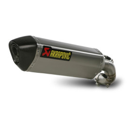 Terminale di scarico Akrapovic SPLIT-ON Esagonale Titanio / Carbonio con DB-Killer Omologato HONDA CB 1000 R (2008/2014)