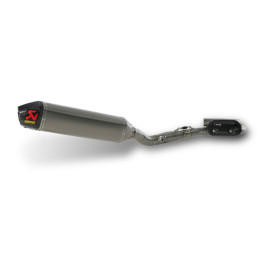 Scarico Completo Akrapovic RACING con Terminale Esagonale full Titanio e DB-Killer NON Omologato KAWASAKI KX 250 F (2009/2012>)