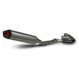 Scarico Completo Akrapovic RACING con Terminale Esagonale full Titanio e DB-Killer NON Omologato KAWASAKI KX 450 F (2009/2012>)