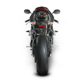 Terminale di scarico Akrapovic Linea Slip on (TITANIO) Esagonale Full Titanio con DB-Killer Omologato TRIUMPH DAYTONA 675 / R (2006/2012)