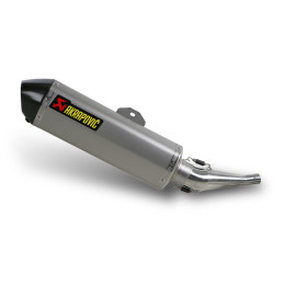Terminale di scarico Akrapovic SPLIT-ON Esagonale full Titanio con DB-Killer Omologato MBK CITYLINER 125 (2008/2011) - SKYCRUISER 125 / ABS (2008/2011)