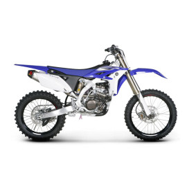 Scarico Completo Akrapovic EVOLUTION con Terminale Esagonale full Titanio e DB-Killer NON Omologato YAMAHA YZ 250 F 115 decibel (2010/2012>)