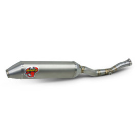 Terminale di scarico Akrapovic SPLIT-ON Esagonale full Titanio con DB-Killer NON Omologato YAMAHA WR 450 F (2007/2009)