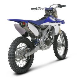 Terminale di scarico Akrapovic SPLIT-ON Esagonale full Titanio con DB-Killer NON Omologato YAMAHA YZ 450 F 115 decibel (2010/2012>)