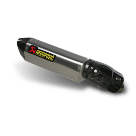 Terminale di scarico Akrapovic SPLIT-ON Esagonale full Titanio con DB-Killer Omologato KAWASAKI ZX-6 R 600 NINJA (2009/2012>) - 636 (2013)