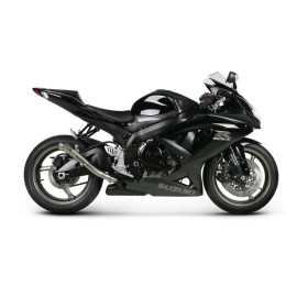 Terminale di scarico Akrapovic SPLIT-ON MEGAPHONE in Titanio NON Omologato SUZUKI GSX-R 600 / 750 (2008/2010)