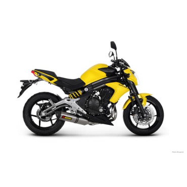 Scarico Completo Akrapovic RACING con Terminale Esagonale Titanio / Carbonio e DB-Killer Omologato per KAWASAKI ER 6 N/F NINJA 650 (2012>)