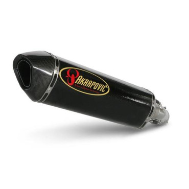 Terminale di scarico Akrapovic SPLIT-ON Esagonale in Carbonio Non Omologato SUZUKI GSX-R 1000 (2007/2008)
