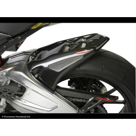 Parafango Posteriore in ABS Colore BIANCO - RETINA ORO per BMW S1000RR (10-13)