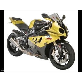 Parafango Posteriore in ABS Colore BIANCO - RETINA ORO per BMW S1000RR (10-13)