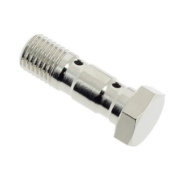 Bullone Forato Doppio in acciaio 10x1.25