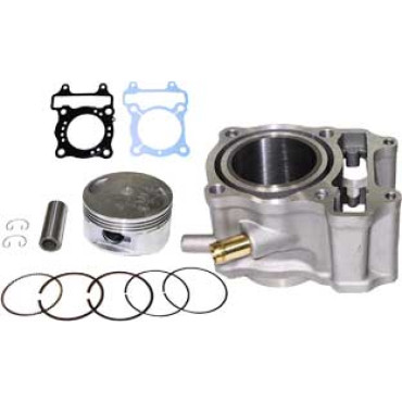 GRUPPO TERMICO CILINDRO PER HONDA SH 150 / @  CHIOCCIOLA 150 / DYLAN 150 Pantheon 4T IN ALLUMINO