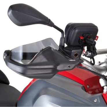 Paramano GIVI - Estensione in plexiglass fumé per paramani originale BMW F 800 GS Adventure (2013-2017) / R1200GS (2013-2018) / R 1200 GS Adventure (2014-2017)