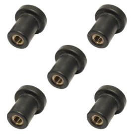 Gommino ad espansione in gomma M6 x 16mm (1 PZ.)
