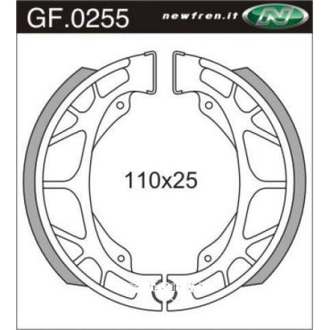 Ganasce Posteriori Newfren per Scarabeo 50 2T MINARELLI