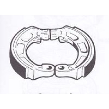 Ganasce Posteriori SBS per HONDA SH 125 (2001-2008) NES @ 125 (2000-2006) PCX 125 (2010-2011) DYLAN 125 (2002-2004) LEAD 110 PES (2006-2008)
