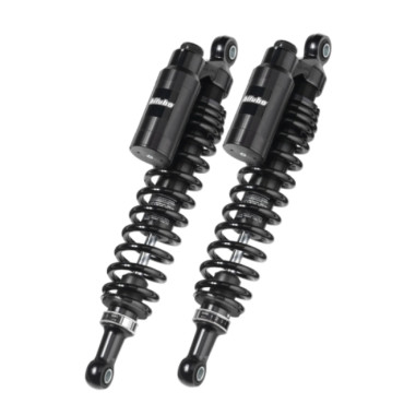 AMMORTIZZATORI POSTERIORI BITUBO WMT02V2 - Interasse 295mm - Vaschetta unita - Regolazioni: precarico molla manuale, estensione, compressione per HARLEY DAVIDSON XL 1200 FORTY-HEIGHT (2010-2015) -  883 XL SPORTSTER C CUSTOM (1998-2003) - 1200 XL SPORTSTER