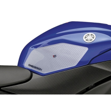 Protezioni laterali serbatoio antiscivolo in gomma YAMAHA R6 (2008-2016)