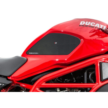 Protezioni laterali serbatoio antiscivolo in gomma DUCATI MONSTER 797 - 821 - 1200 (2014-2018)