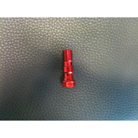 Bullone Doppio per freni in ergal lightech passo M 10 x 1