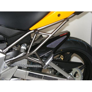 Parafango Posteriore Colore CARBON LOOK-GOLD MESH per KAWASAKI VERSYS 650 (+ABS) (07-14)