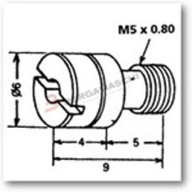 GETTO MASSIMO CARBURATORE KEIHIN 135 ø 6mm