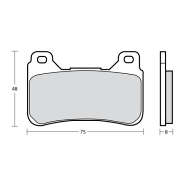 Pastiglie freno mescola Z04 per CBR RR 600 (2005-2016) - CBR RR 1000 (2004-2016) Pastiglie freno mescola Z04 per CBR RR 600 (2005-2016) - CBR RR 1000 (2004-2016)