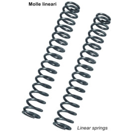 Kit Molle Forcella Lineari BITUBO K=0.9 completo di Olio Specifico SILKOLENE per HONDA VTR1000 SP1(1999/2001) / VTR1000 SP2 (2002/2006)