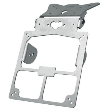 Porta Targa Regolabile UNIVERSALE colore nero o argento Porta Targa Regolabile UNIVERSALE colore nero o argento