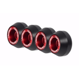 Kit Protezioni Perni Ruota Anteriore e Posteriore LIGHTECH per TRIUMPH DAYTONA 675/675R (2013) - STREET TRIPLE 675/675R (2013)
