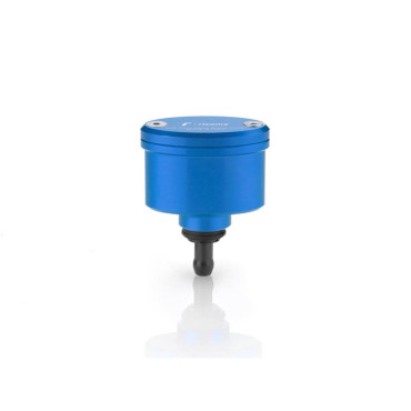 Serbatoio Olio Freno Frizione Rizoma con becco DRITTO, con indicatore livello capacita' 12ml Colore BLU