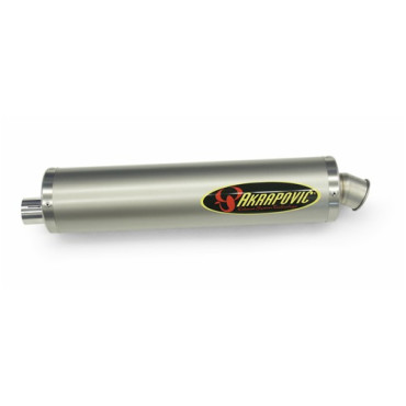 Terminale di scarico Akrapovic SPLIT-ON Ovale Titanio Omologato BMW R1150 GS  (00-06) / BMW R1150 GS ADVENTURE (01-05)