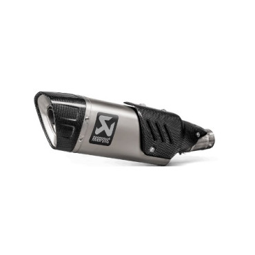 Silenziatore omologato fodero in Titanio fondello in Carbonio Linea SLIP ON (TITANIO) per HONDA CB 1000 R (2018>)