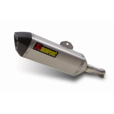 Terminale di scarico Linea Slip on (TITANIO) Akrapovic per HONDA CB 400-500F (2013) / CB 400-500X (2013) / CBR 400-500R (2013)