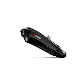 Terminale di scarico AKRAPOVIC Non Omologato Linea Slip-on (Carbonio) per KAWASAKI NINJA H2 / H2R (2015-2018)