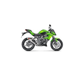 Terminale di scarico AKRAPOVIC Linea Slip-on (Titanio) NON OMOLOGATO per KAWASAKI Ninja 250 SL (2015) - Z 125 NINJA (2019>)