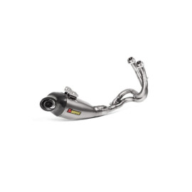 Scarico completo AKRAPOVIC RACING (ACCIAIO) OMOLOGATO per KAWASAKI VERSYS 650 (2017-2019)
