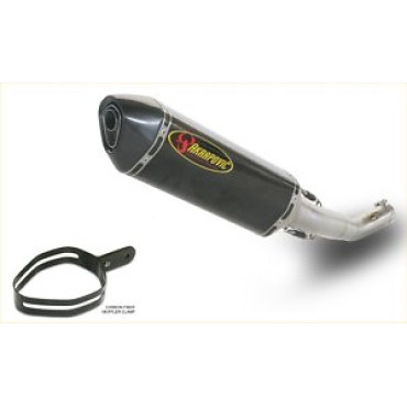 Terminale di scarico Akrapovic SPLIT-ON Esagonale fodero in Carbonio con DB-Killer non Omologato  SUZUKI GSX-R 600/750 (2006/2007)