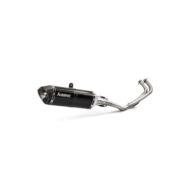 Terminale di scarico silenziatore omologato SLIP ON (BLACK) per TRIUMPH TIGER 1200 XC / XR