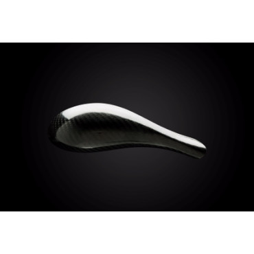 Specchietti a goccia in vero carbonio Lightech con vetro in plexiglass antigraffio - base grande - colore Carbonio per DUCATI PANIGALE 1199