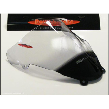 Vetri Airflow (Double Bubble) TRASPARENTE POWERBRONZE per SUZUKI SV650S 99-02