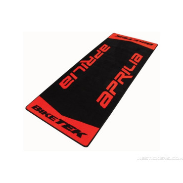 Tappetino da Garage per Moto in fibra di nylon antiscivolo con grafica APRILIA Serie 2