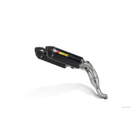 Terminale di scarico Akrapovic SPLIT-ON Esagonale full Titanio con DB-Killer Omologato TRIUMPH SPEED TRIPLE 1050 / R 1050 (2011/2014)