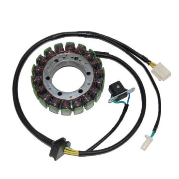 STATORE 18 bobine, connettore 3 fili, connettore 2 fili per SUZUKI VX800/VS600 GL INTRUDER