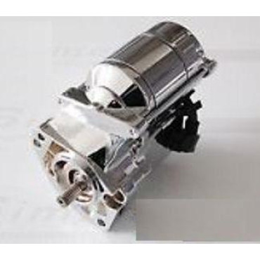 MOTORINO AVVIAMENTO BERGAMASCHI per HARLEY DAVIDSON 1340/1450 1,8 KW SATINATO - Rotazione DX 1,4kW -