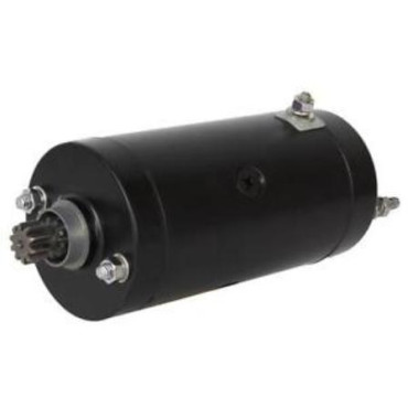 MOTORINO AVVIAMENTO BERGAMASCHI per HARLEY DAVIDSON 1000/1200 66-82 NERO - Rotazione SX 10 denti -