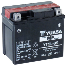 Batteria Yuasa YTX5L-BS AH 4 DIMENSIONI 114 x 71 x 106