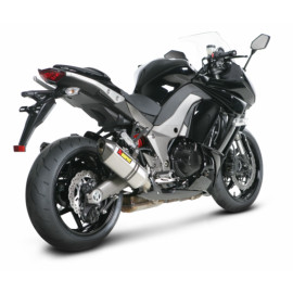 Coppia terminali silenziatori omologati Linea Slip on (TITANIO) Akrapovic per KAWASAKI Z1000 / Z1000 SX (2014>)