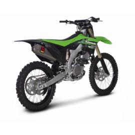 Scarico Completo Akrapovic linea RACING full Titanio e DB-Killer con fondello in titanio NON Omologato KAWASAKI KX 250 F 112 decibel (2009/2015)