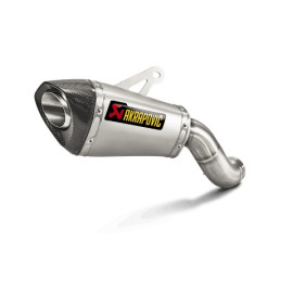 Terminale di scarico Silenziatore NON OMOLOGATO SLIP ON (TITANIO) in titanio con fondello in carbonio per KAWASAKI Z 900 (2020>)